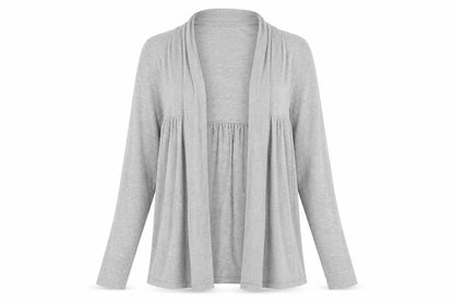 XXI Womens Grey V-Neck Polyester Cardigan Jumper Size S