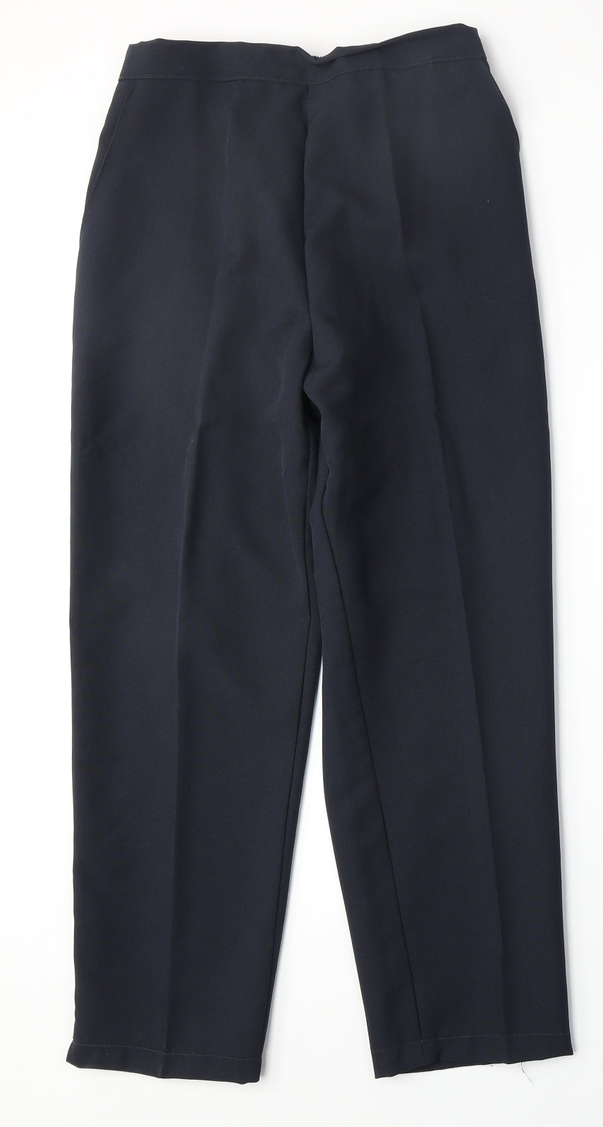 Womens UK Size S Preworn Regular Fit  Blue Trousers