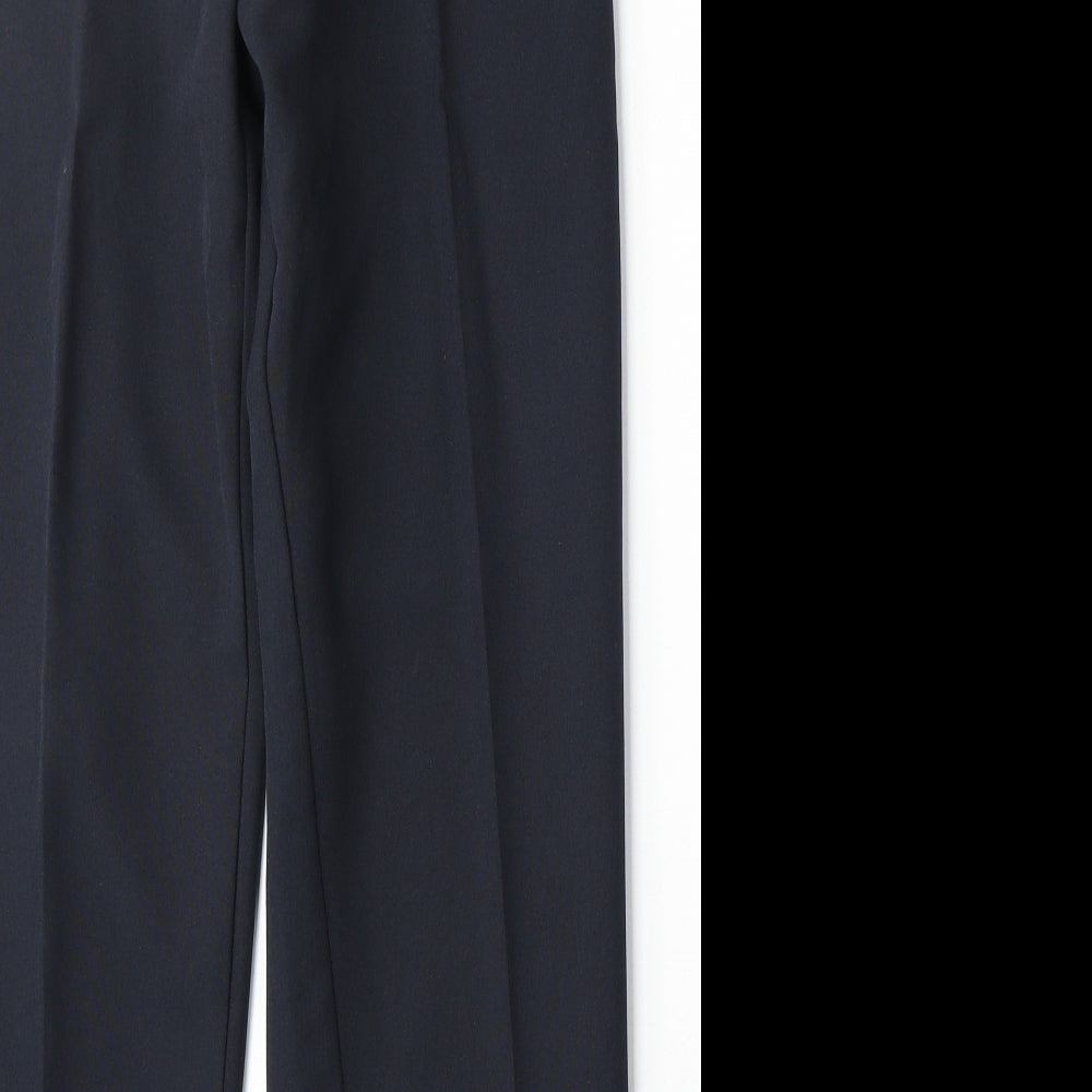 Womens UK Size S Preworn Regular Fit  Blue Trousers