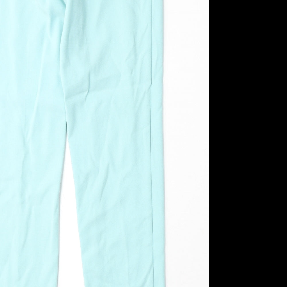 Womens UK Size 8 Atmosphere Regular Fit  Blue Trousers