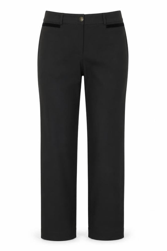 Womens UK Size 10 Marks and Spencer Regular Fit  Black Trousers