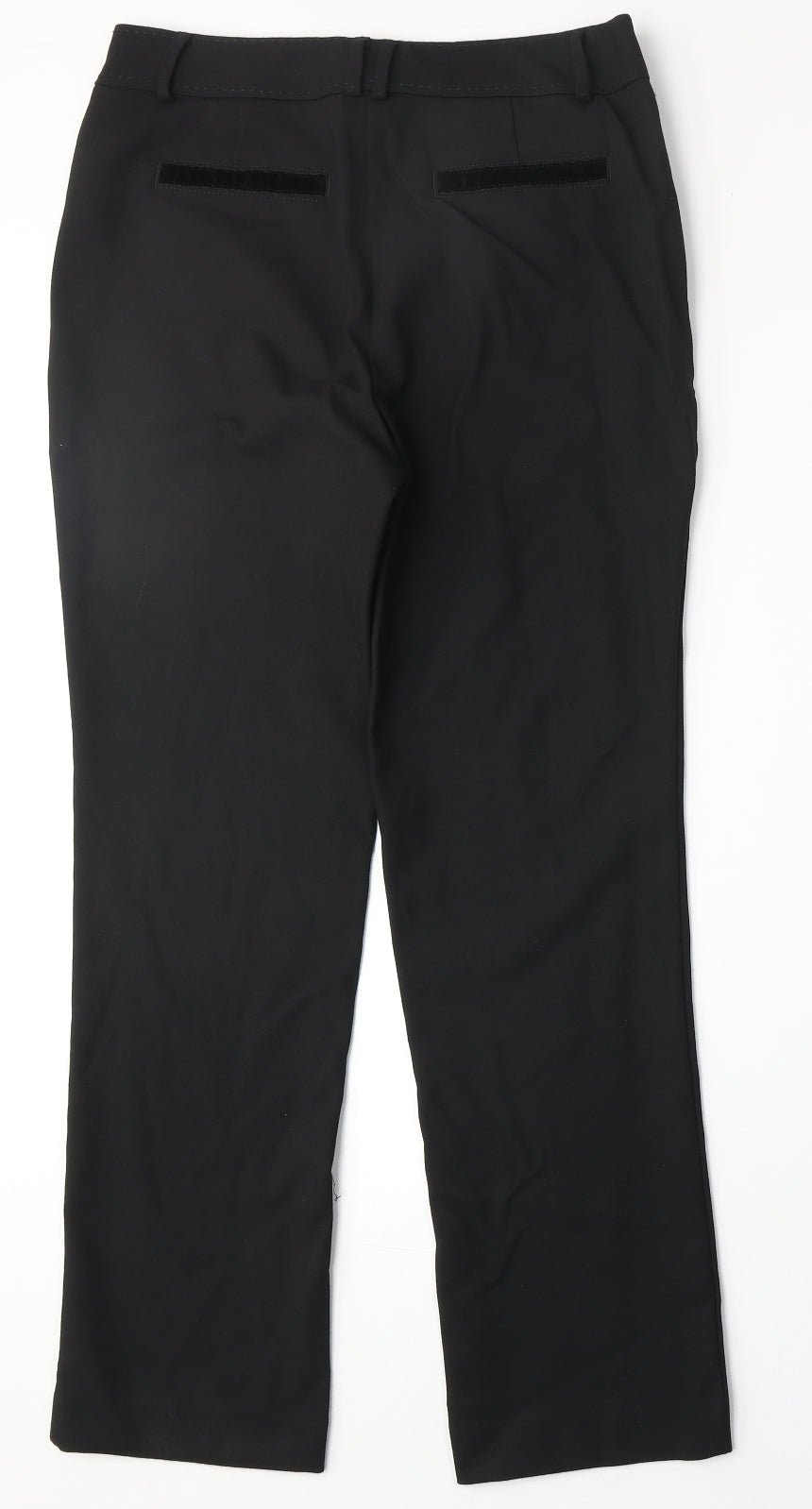 Womens UK Size 10 Marks and Spencer Regular Fit  Black Trousers