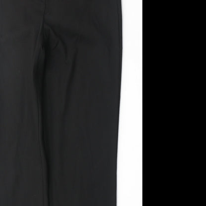 Womens UK Size 10 Marks and Spencer Regular Fit  Black Trousers