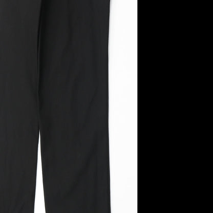 Womens UK Size 10 Marks and Spencer Regular Fit  Black Trousers