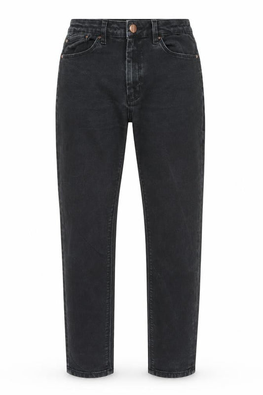 Womens UK Size 30 in ASOS Regular Fit Straight Black Jeans