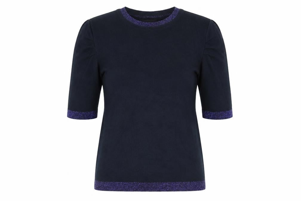 Womens UK Size 10 Marks and Spencer Blue Pullover Jumper