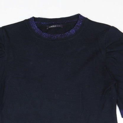 Womens UK Size 10 Marks and Spencer Blue Pullover Jumper