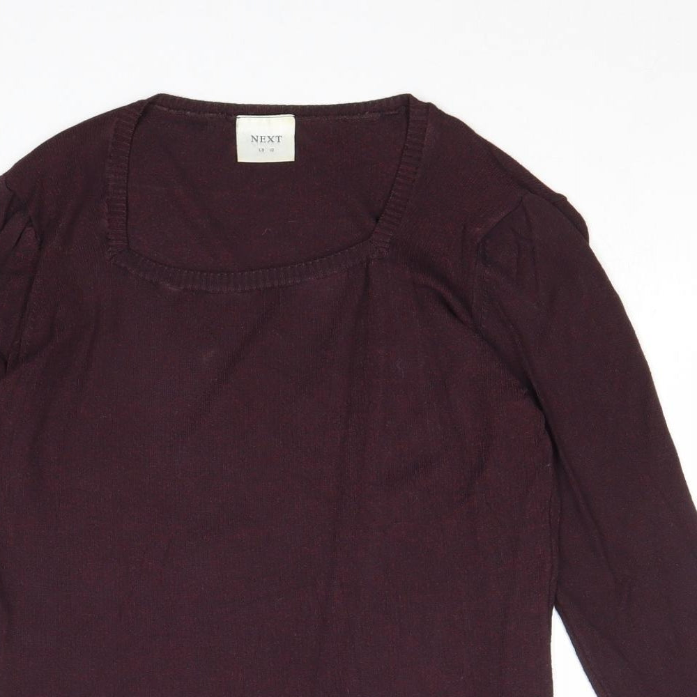 Womens UK Size 10 NEXT Pink Pullover Jumper