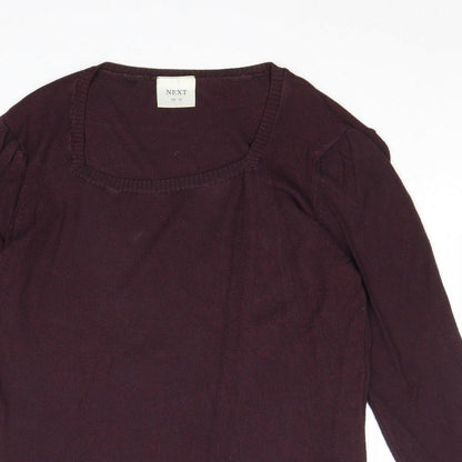 Womens UK Size 10 NEXT Pink Pullover Jumper