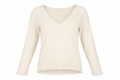Womens UK Size L Zara Beige Pullover Jumper
