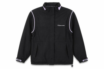 Benross Womens Black Windbreaker Jacket Size 12 Zip