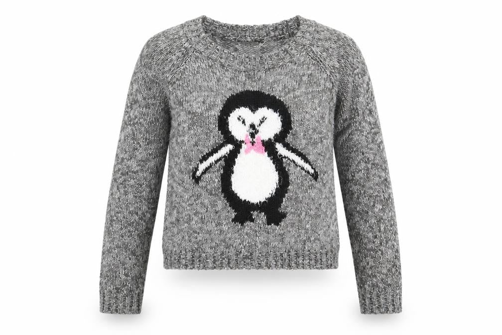 Womens UK Size 8 New Look Grey Pullover Jumper