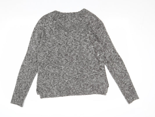 Womens UK Size 8 New Look Grey Pullover Jumper