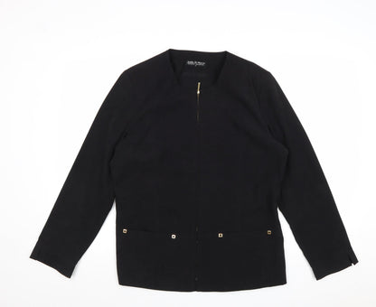 Womens UK Size M Joella Di Marco Black Jacket