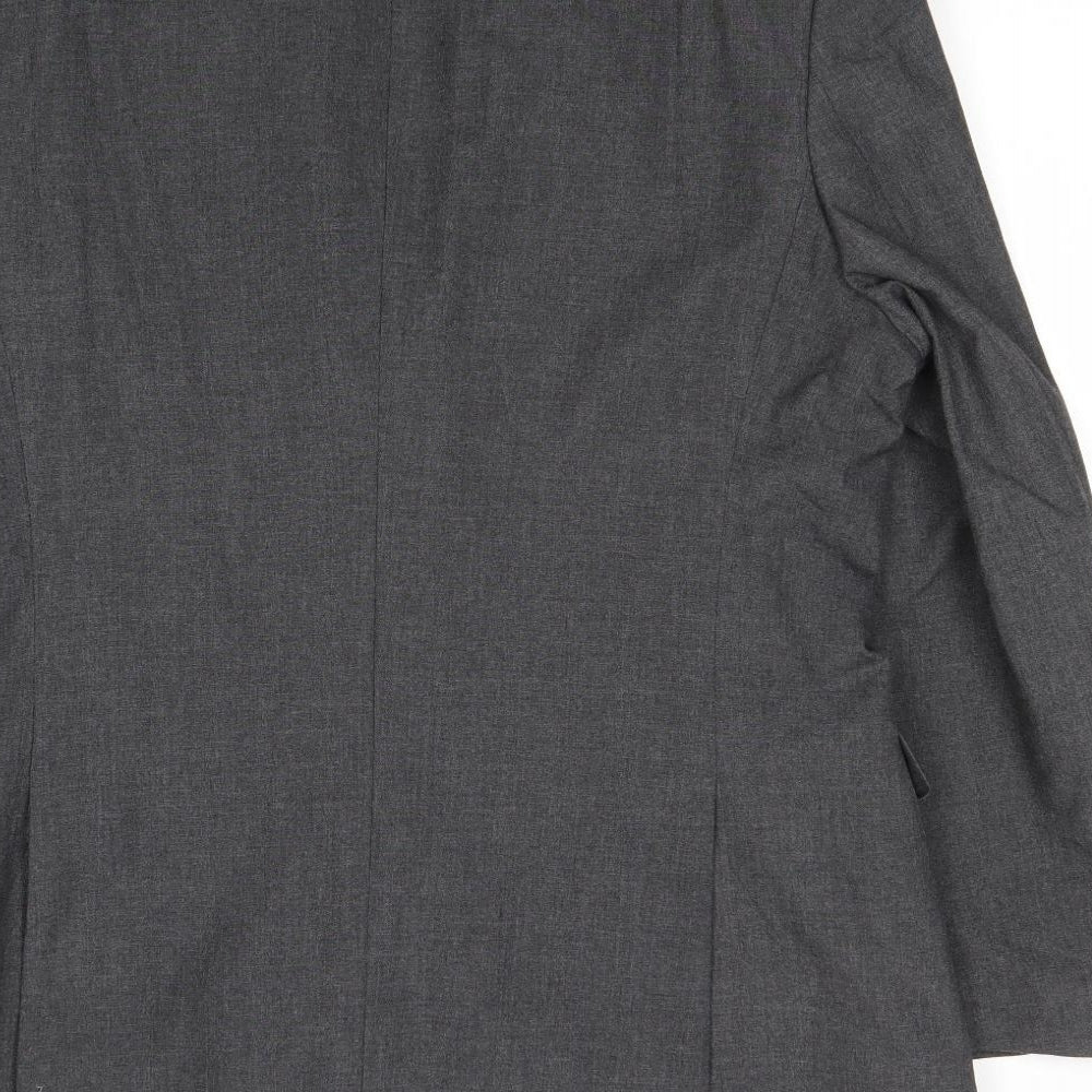 Mens UK Size 42 Burton Regular Grey Suit Jacket