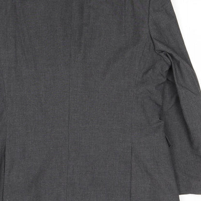 Mens UK Size 42 Burton Regular Grey Suit Jacket
