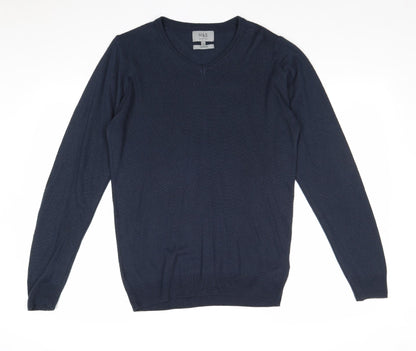 Womens UK Size S Marks and Spencer Blue Pullover Jumper