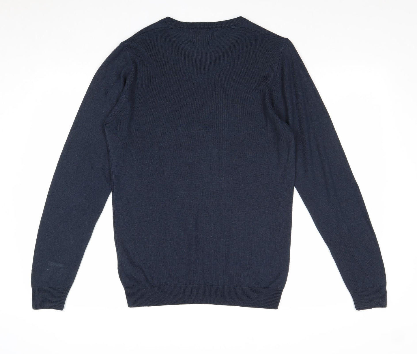 Womens UK Size S Marks and Spencer Blue Pullover Jumper