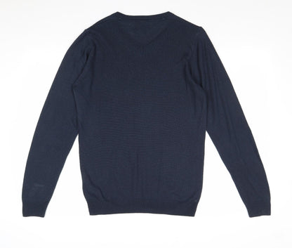 Womens UK Size S Marks and Spencer Blue Pullover Jumper