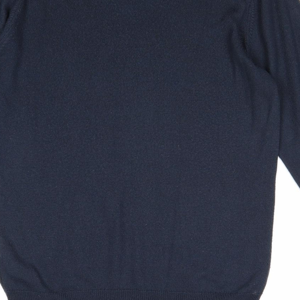 Womens UK Size S Marks and Spencer Blue Pullover Jumper