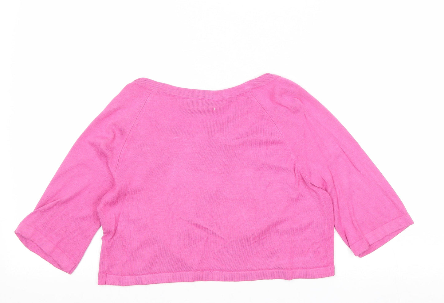 Womens UK Size S Wallis Pink Cardigan Jumper