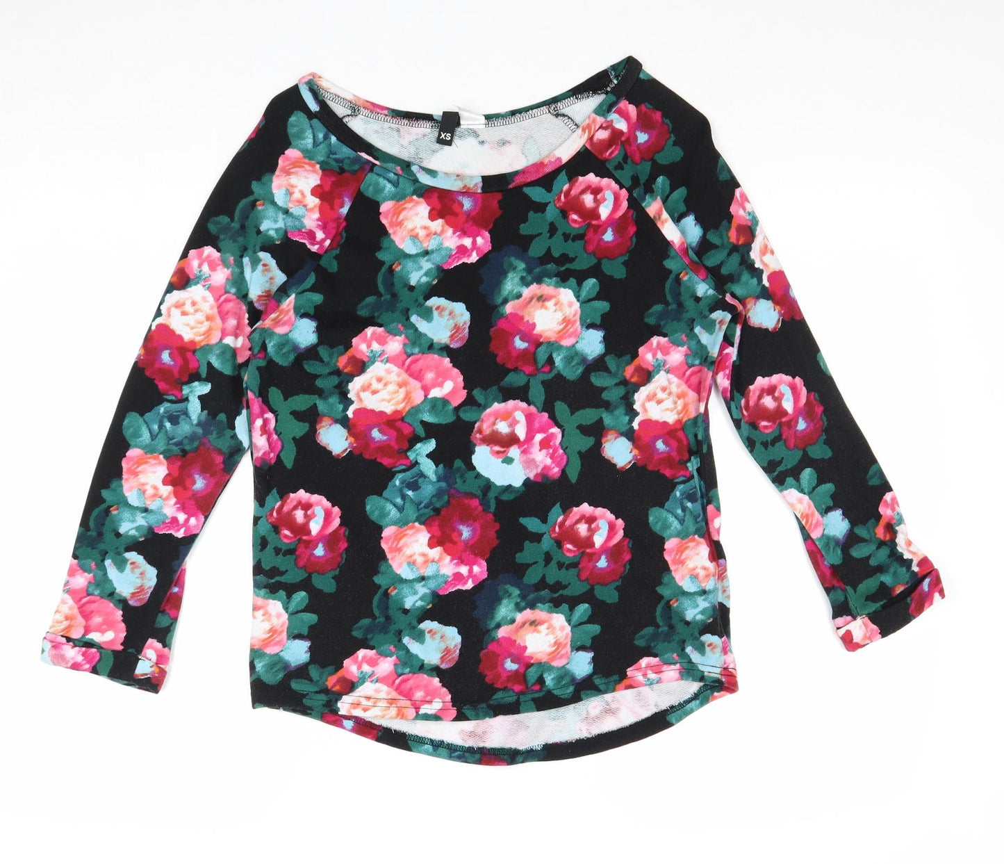 Womens UK Size XS Divided by H&M Black Pullover Jumper