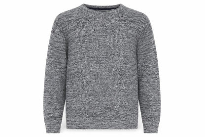 The Idle Man Mens Blue Round Neck Acrylic Pullover Jumper Size M Long Sleeve