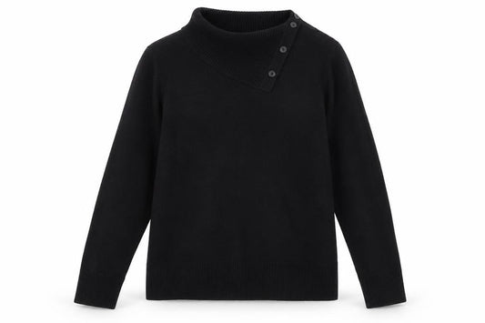Womens UK Size M Alexara Black Pullover Jumper