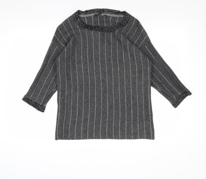 Womens UK Size 6 Atmosphere Grey Pullover Jumper
