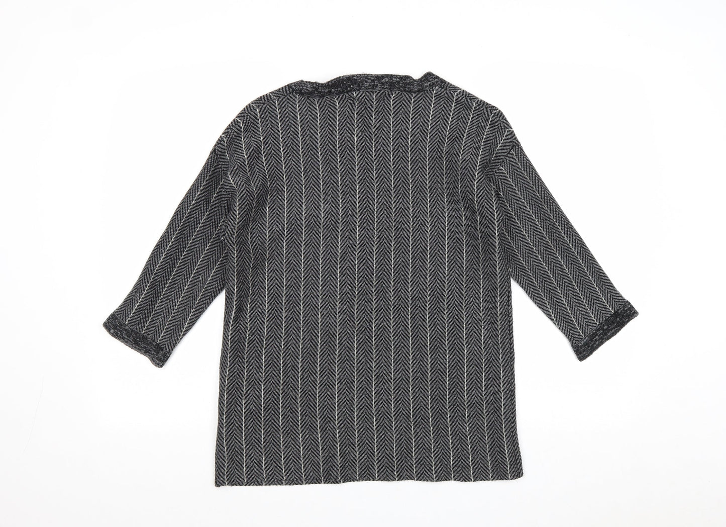 Womens UK Size 6 Atmosphere Grey Pullover Jumper