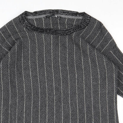Womens UK Size 6 Atmosphere Grey Pullover Jumper