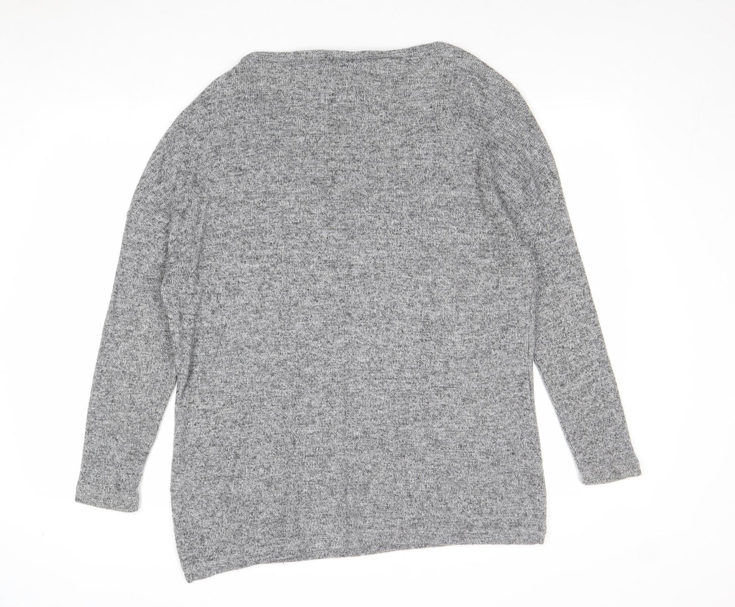 Womens UK Size 14 River Island Grey Pullover Jumper