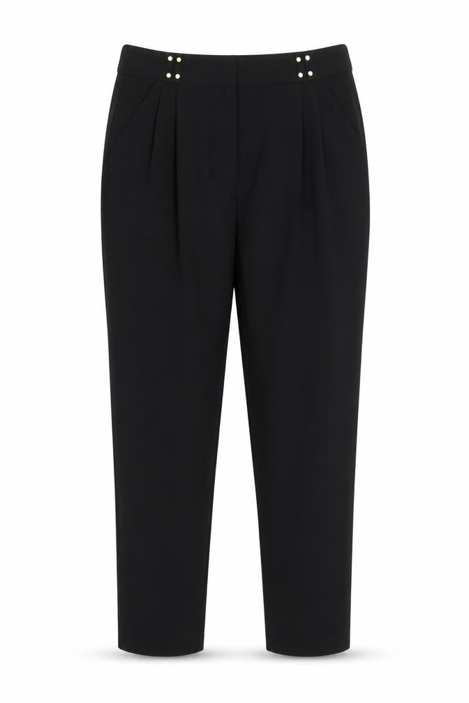 Womens UK Size M Marks and Spencer Regular Fit  Black Trousers