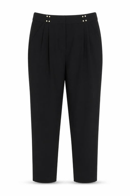 Womens UK Size M Marks and Spencer Regular Fit  Black Trousers