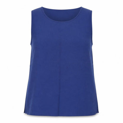 Womens UK Size L Holmewood Blue Basic Tank