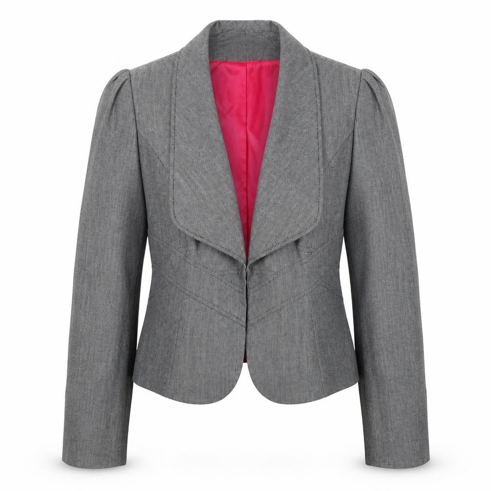 Womens UK Size 14 Marks and Spencer Regular Grey Blazer