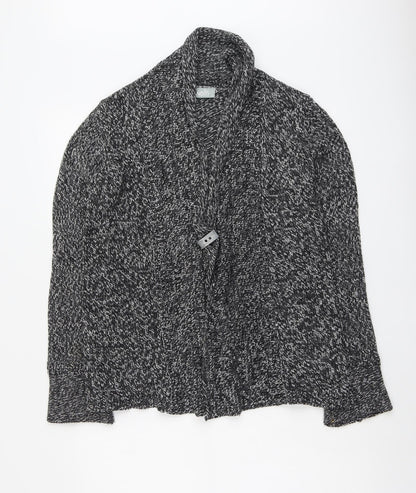 Womens UK Size S Wallis Grey Cardigan Jumper