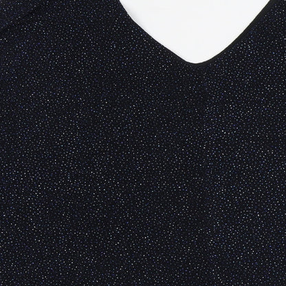 Womens UK Size 18 Dorothy Perkins Blue Basic Blouse