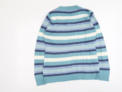 Womens UK Size 10 EWM Multicoloured Pullover Jumper