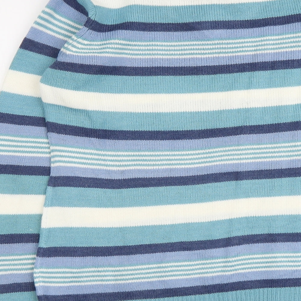 Womens UK Size 10 EWM Multicoloured Pullover Jumper