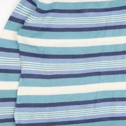 Womens UK Size 10 EWM Multicoloured Pullover Jumper