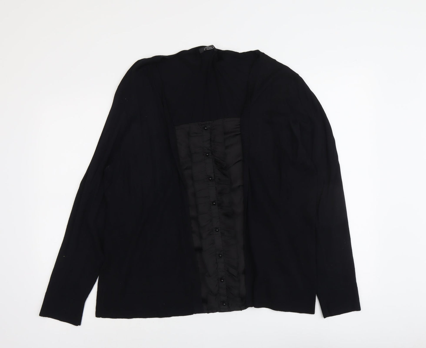 Womens UK Size L Bonmarché Black Cardigan Jumper