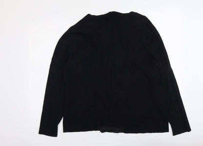 Womens UK Size L Bonmarché Black Cardigan Jumper