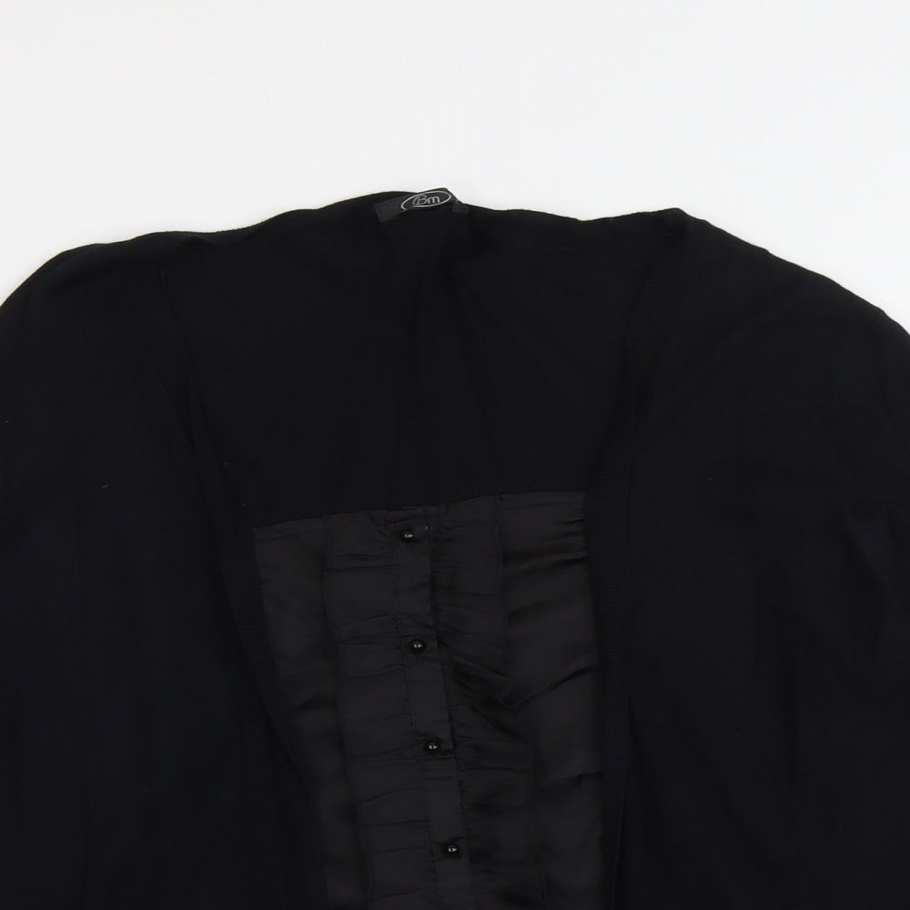 Womens UK Size L Bonmarché Black Cardigan Jumper