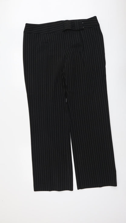 Womens UK Size 18 Klass Regular Fit  Black Trousers