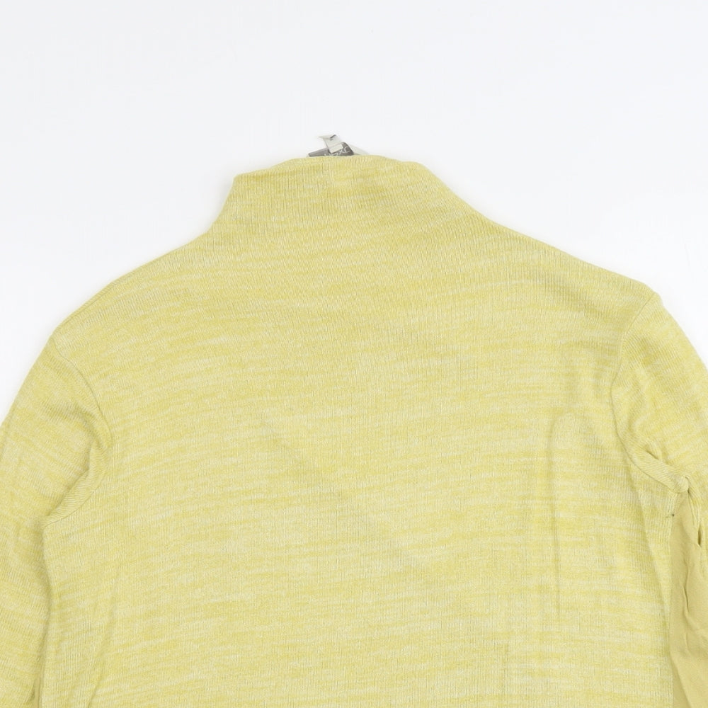 Womens UK Size 8 NEXT Yellow Pullover Jumper