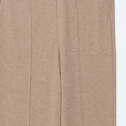 Womens UK Size 12 Marks and Spencer Regular Fit  Beige Trousers