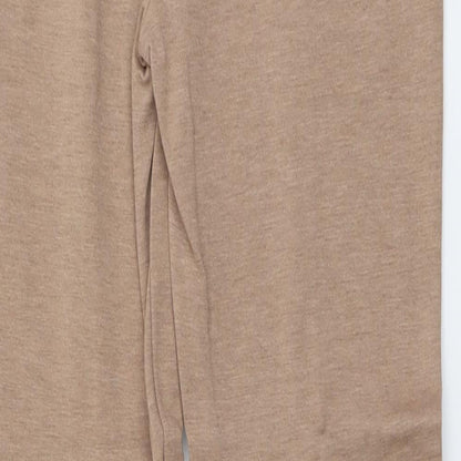 Womens UK Size 12 Marks and Spencer Regular Fit  Beige Trousers
