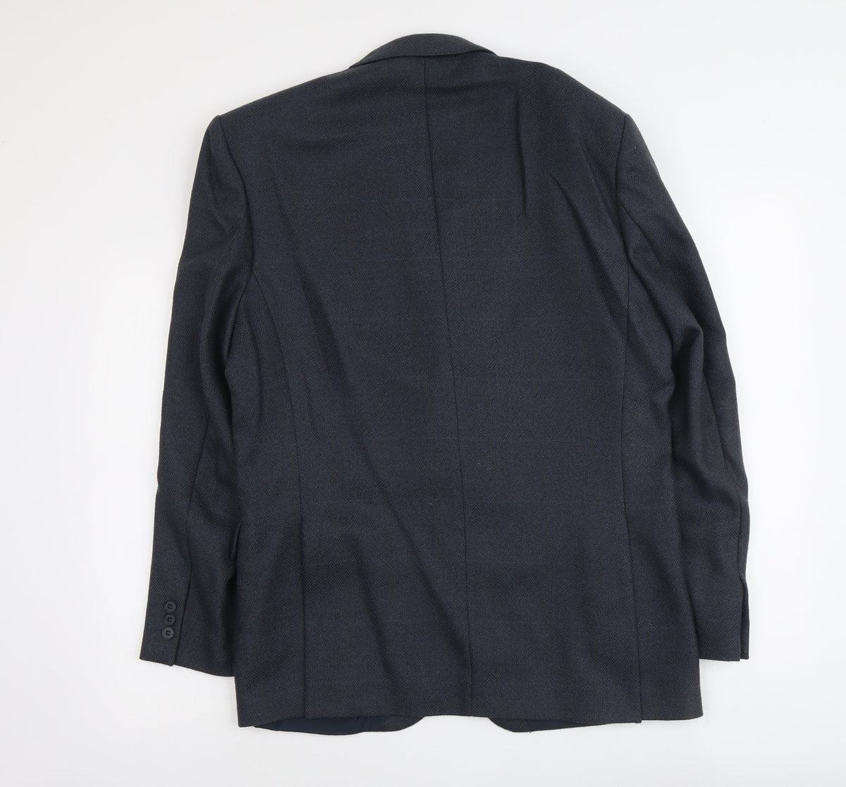 Mens UK Size L Wellington Regular Blue Suit Jacket