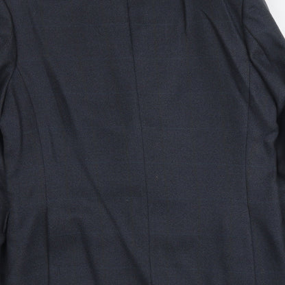 Mens UK Size L Wellington Regular Blue Suit Jacket